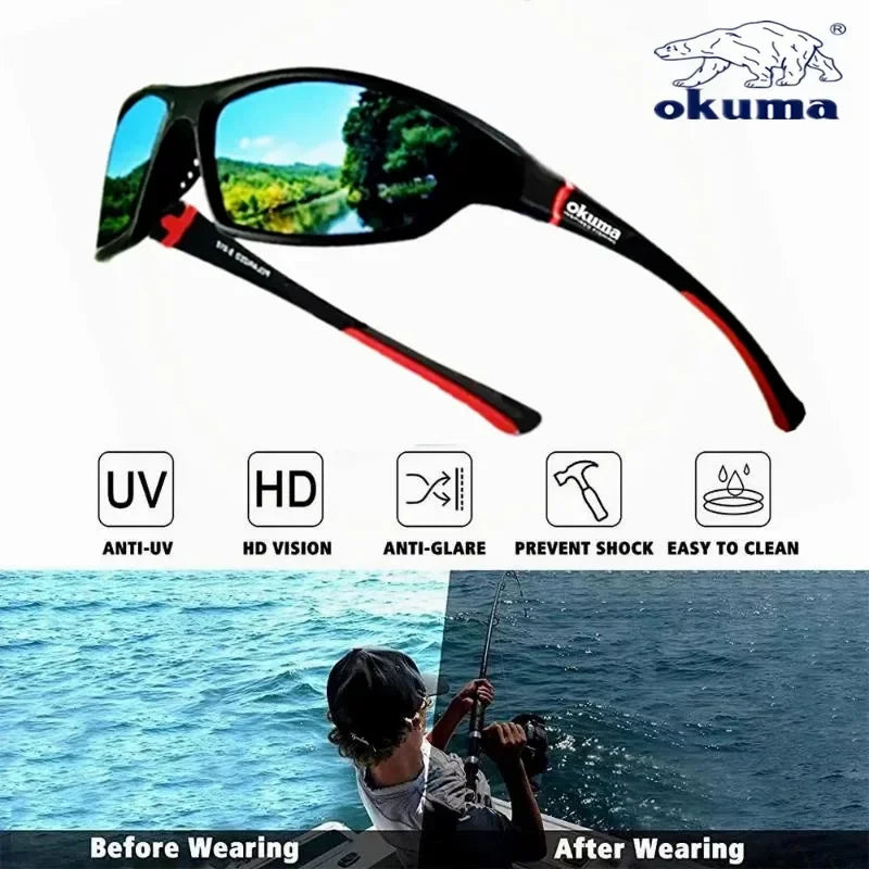 Okuma UV400 Fishing And Driving Sunglasses: Classic Sun Protection for Men And Women