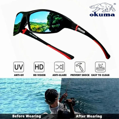 Okuma UV400 Fishing And Driving Sunglasses: Classic Sun Protection for Men And Women