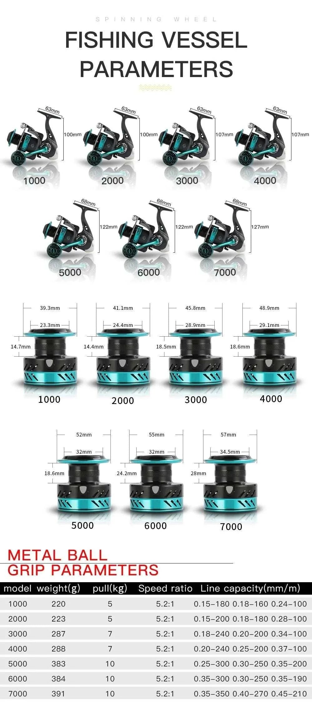 billings fishing reels BILLINGS DK Series