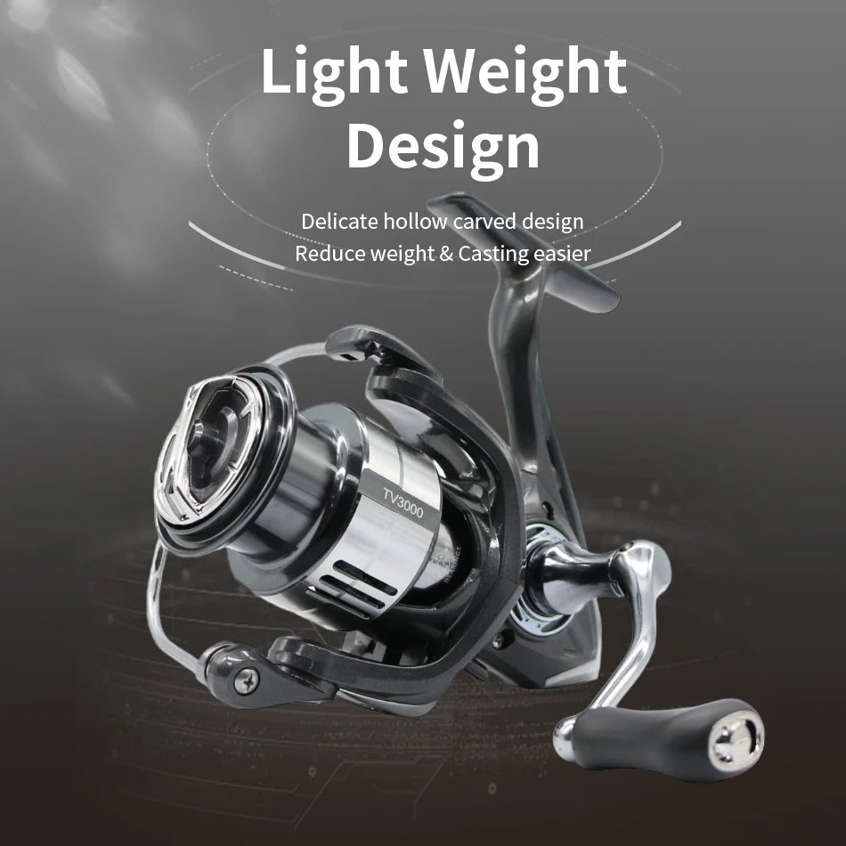 Rooblinos TV Ultralight Spinning Fishing Reel: For Surfcasting And Jigging