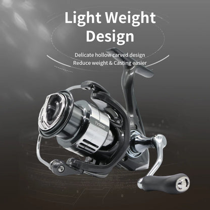 Rooblinos TV Ultralight Spinning Fishing Reel: For Surfcasting And Jigging
