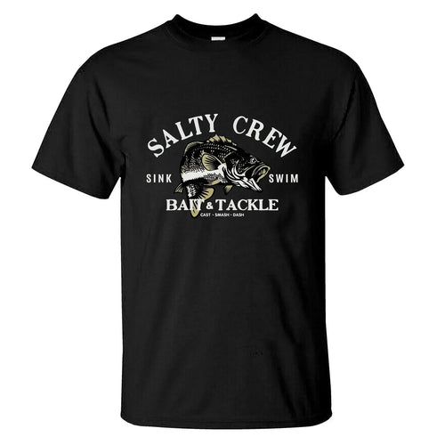 Salty Crew Men's Fishing T-Shirt Comfort and Style for Every Angler