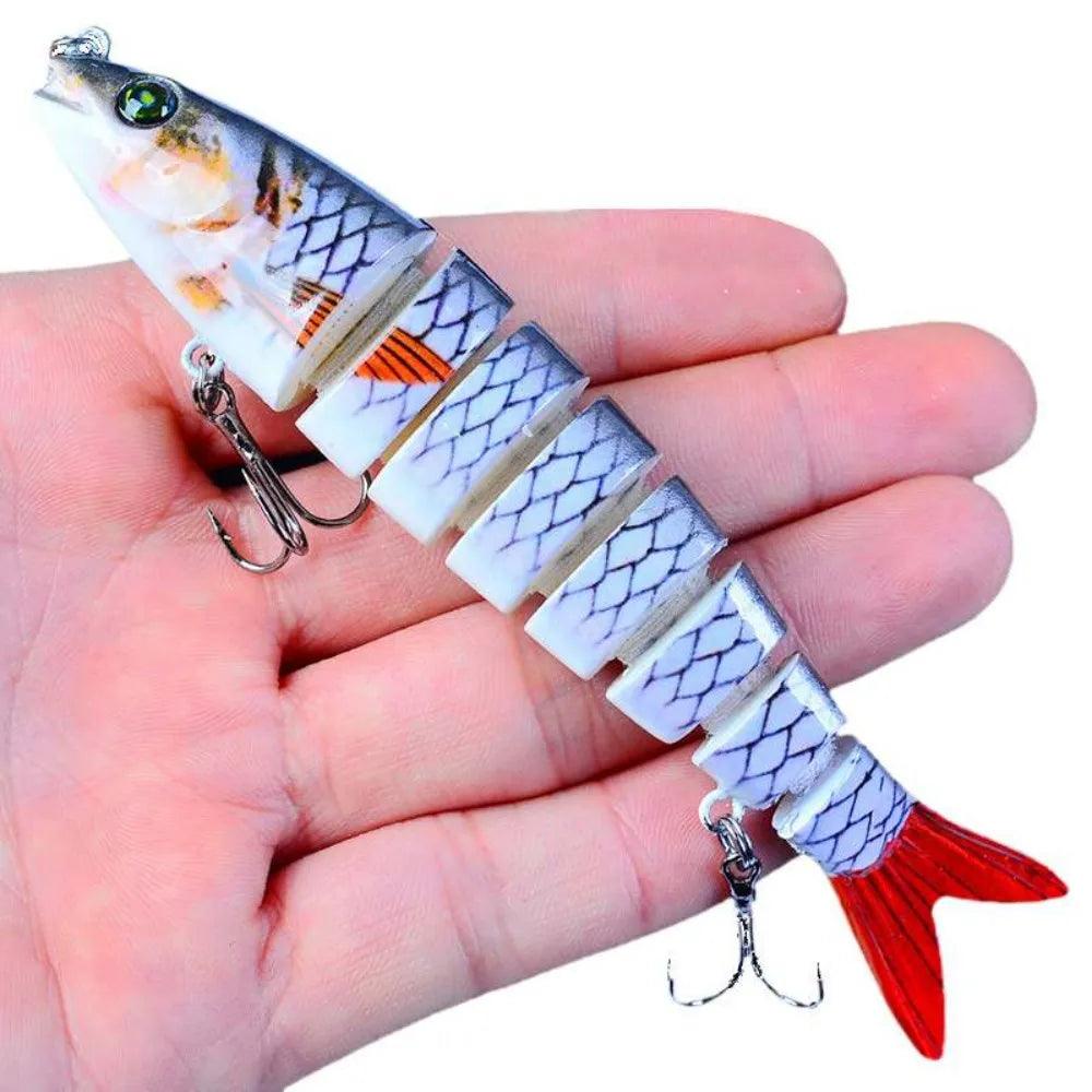 1PCS Multi-section Minnow Fishing Lure 13.5cm 19g Artificial Hard Bait Swimbait Lifelike Wobbler Crankbait Pesca Fishing Tackle - Nex Fisher Hub