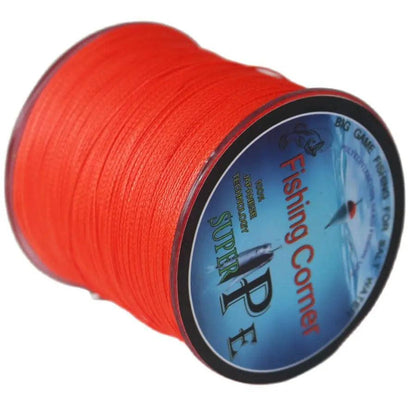 Braided fishing line 500m 4Strands Multi Color Super Strong Japan Multifilament PE braid line 10 20 30 40 60 80 100LB - Nex Fisher Hub