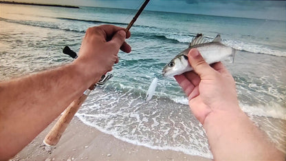 Hunthouse UL Trout Fishing Rod Spinning Casting Ultra Light Lure 2 Sections