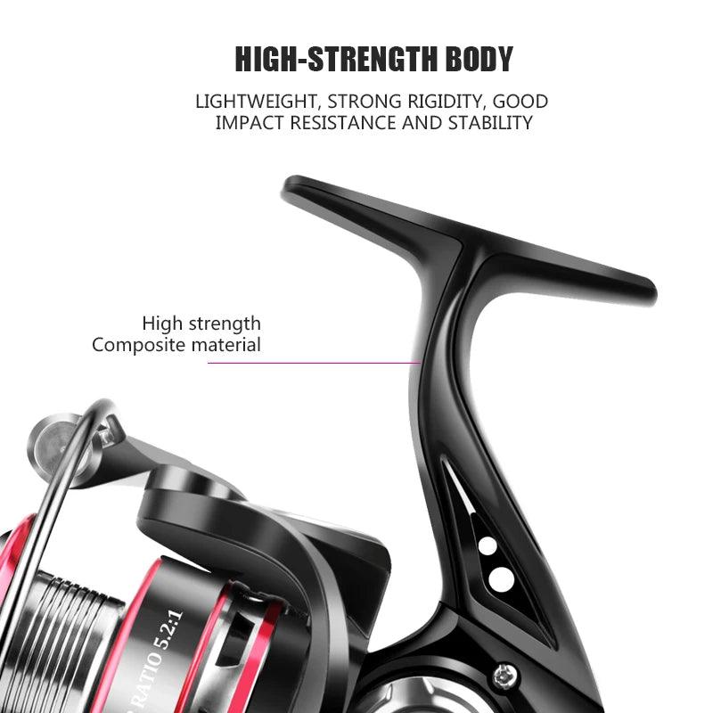 Huidiao 500-800 Spinning Reel - 8KG Max Drag - Nex Fisher Hub