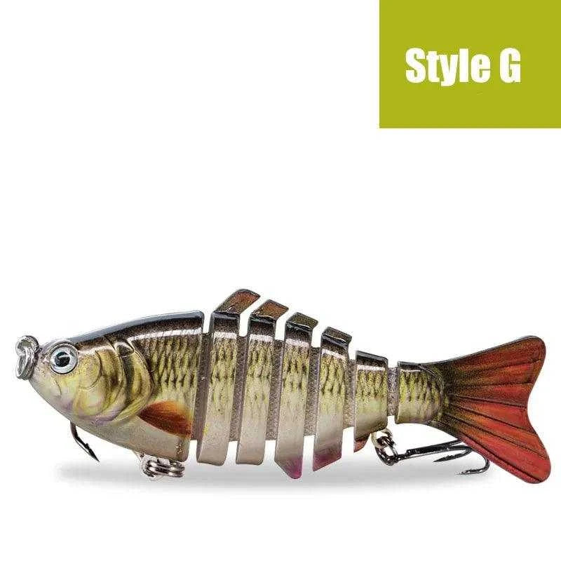 AUKUMA JIESHOU7S 7-Joint Masterpiece Swimbait - Nex Fisher Hub