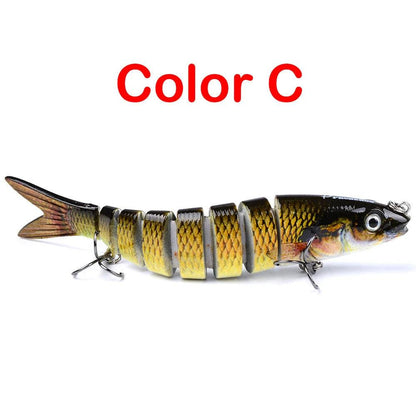 1PCS Multi-section Minnow Fishing Lure 13.5cm 19g Artificial Hard Bait Swimbait Lifelike Wobbler Crankbait Pesca Fishing Tackle - Nex Fisher Hub