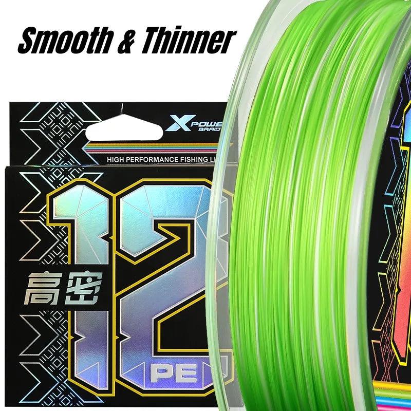 GAOMI X12 X-Strand Braided Fishing Line - Nex Fisher Hub