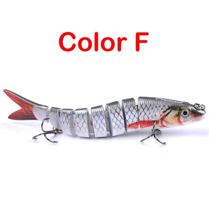 1PCS Multi-section Minnow Fishing Lure 13.5cm 19g Artificial Hard Bait Swimbait Lifelike Wobbler Crankbait Pesca Fishing Tackle - Nex Fisher Hub