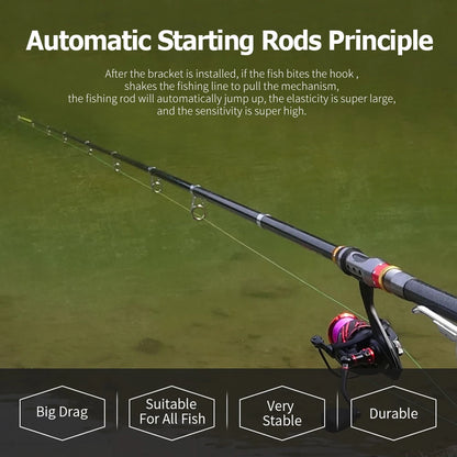 Automatic Fishing Rod Stand - Never Miss a Bite