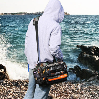 Fishing Tackle Bag: Spacious and Organized Multi-Purpose Solution