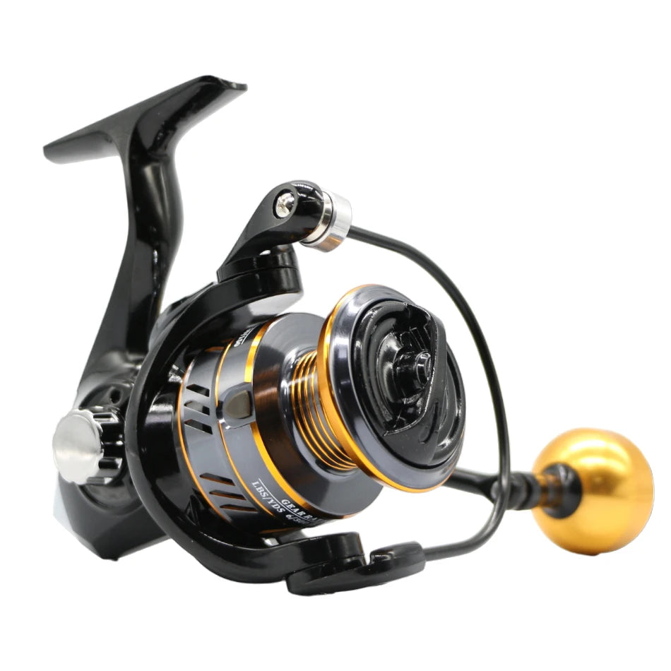 Rooblinos HM NEW Spinning Reel: 10KG Max Drag, High Speed for All Water Types