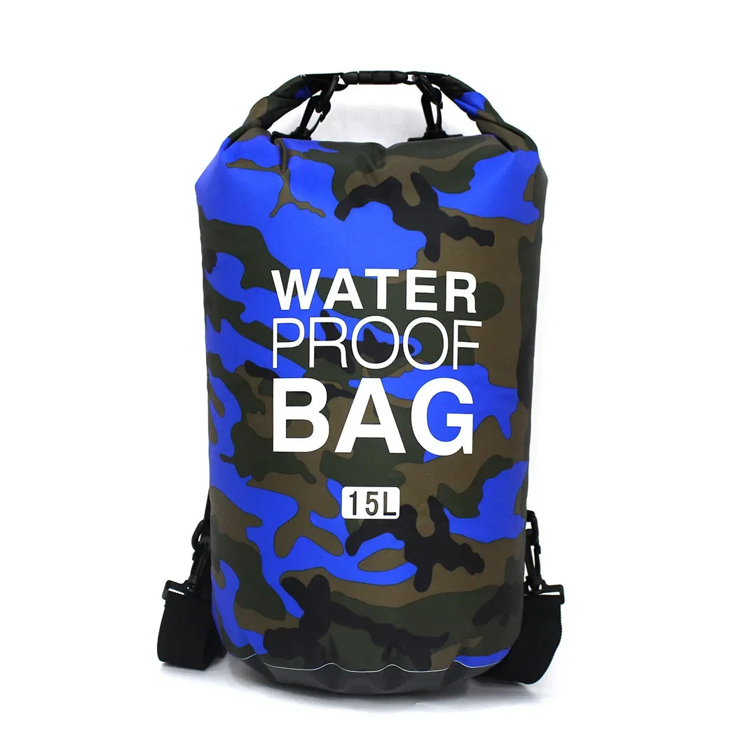 Durable Waterproof Backpack for Fishing and Water Sports - 2L to 30L Capacity