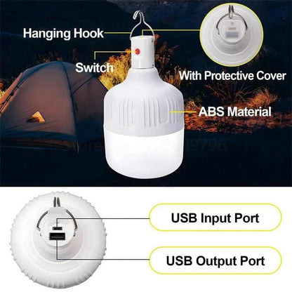 QIUCI USB LED Rechargeable Lanterns - Nex Fisher Hub