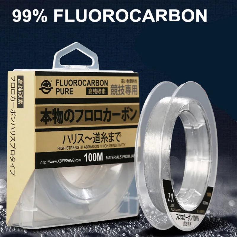 ZUKIBO Japanese Fluorocarbon Fishing Line  100 meters (328 feet)