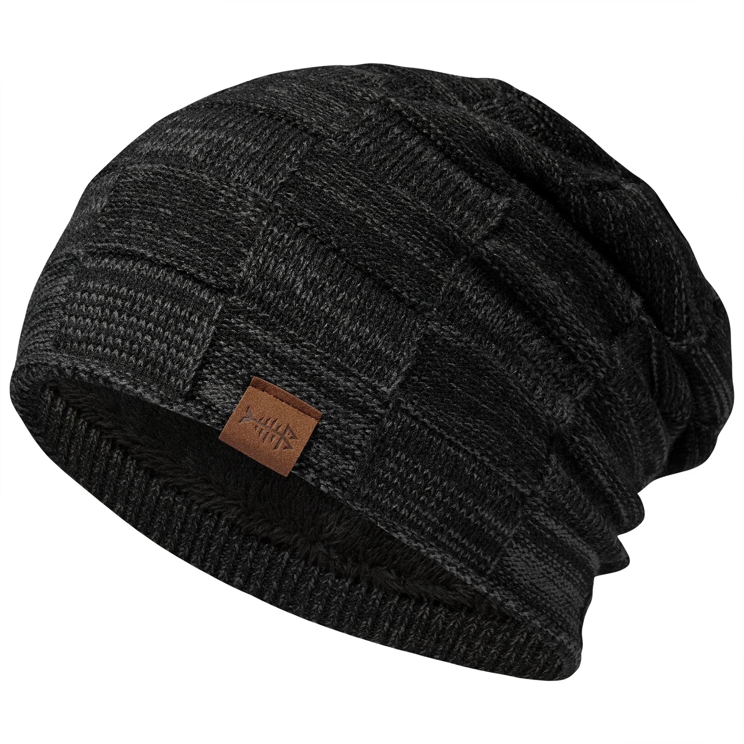 BASSDASH Winter Slouchy Beanie: Stay Warm and Comfortable on the Water