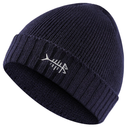BASSDASH Winter Beanie Hats with Fleece Lining Thick Warm for Men Women Stretchy Fit Unisex Cuffed Knit Hat Nex Fisher Hub