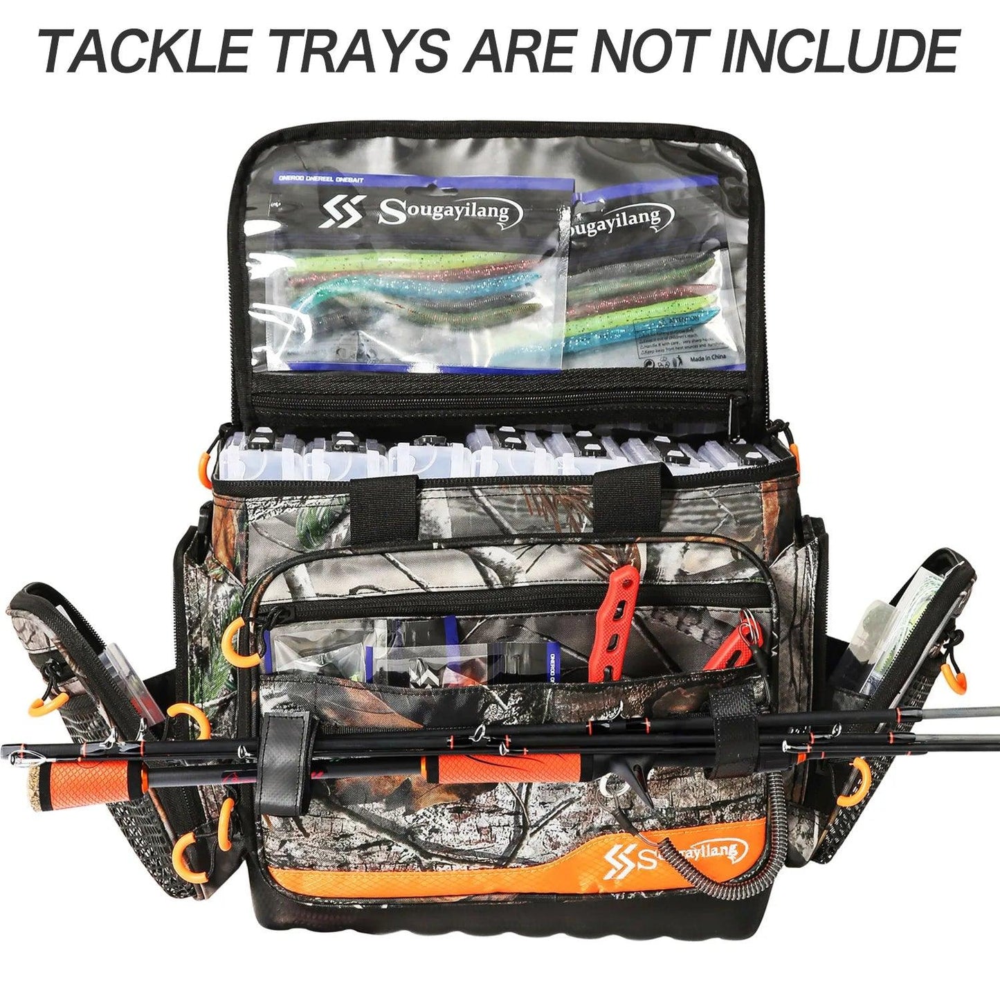 Fishing Tackle Bag: Spacious and Organized Multi-Purpose Solution