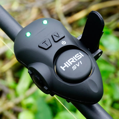 HIRISI SV1 Carp Fishing Bite Alarm Set And 100M Range Receptor: Wireless Indicator