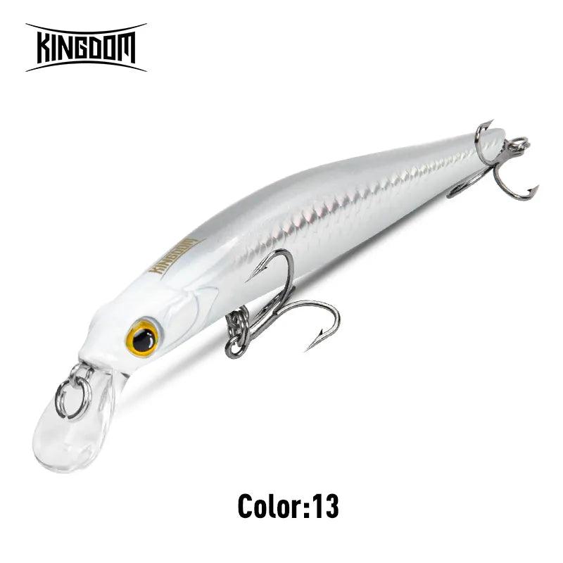 Kingdom Kingart Sinking Minnow Fishing Lures 6g 9g 14g 18.6g Jerkbaits Good Action Wobblers FR Silence Hard Baits Sea Bass - Nex Fisher Hub