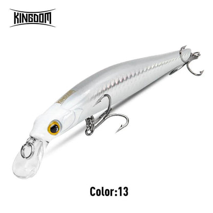 Kingdom Kingart Sinking Minnow Fishing Lures 6g 9g 14g 18.6g Jerkbaits Good Action Wobblers FR Silence Hard Baits Sea Bass - Nex Fisher Hub