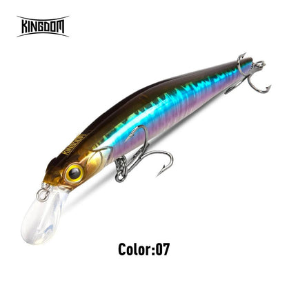 Kingdom Kingart Sinking Minnow Fishing Lures 6g 9g 14g 18.6g Jerkbaits Good Action Wobblers FR Silence Hard Baits Sea Bass - Nex Fisher Hub