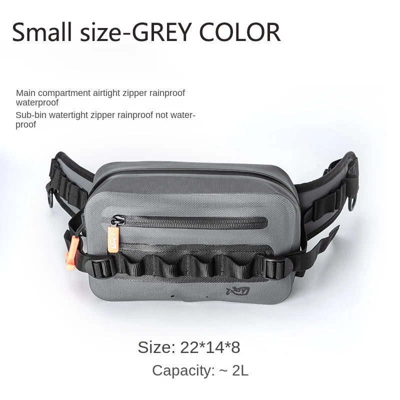 LINNHUE Fishing Shoulder Bag Fishing Tackle Waterproof Bag Outdoor Capacity Fishing Lures Line Box Storage Accessories