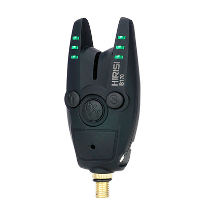 HIRISI B170 Carp Fishing Bite Alarm: Adjustable Volume, Tone, and Sensitivity LED Indicator
