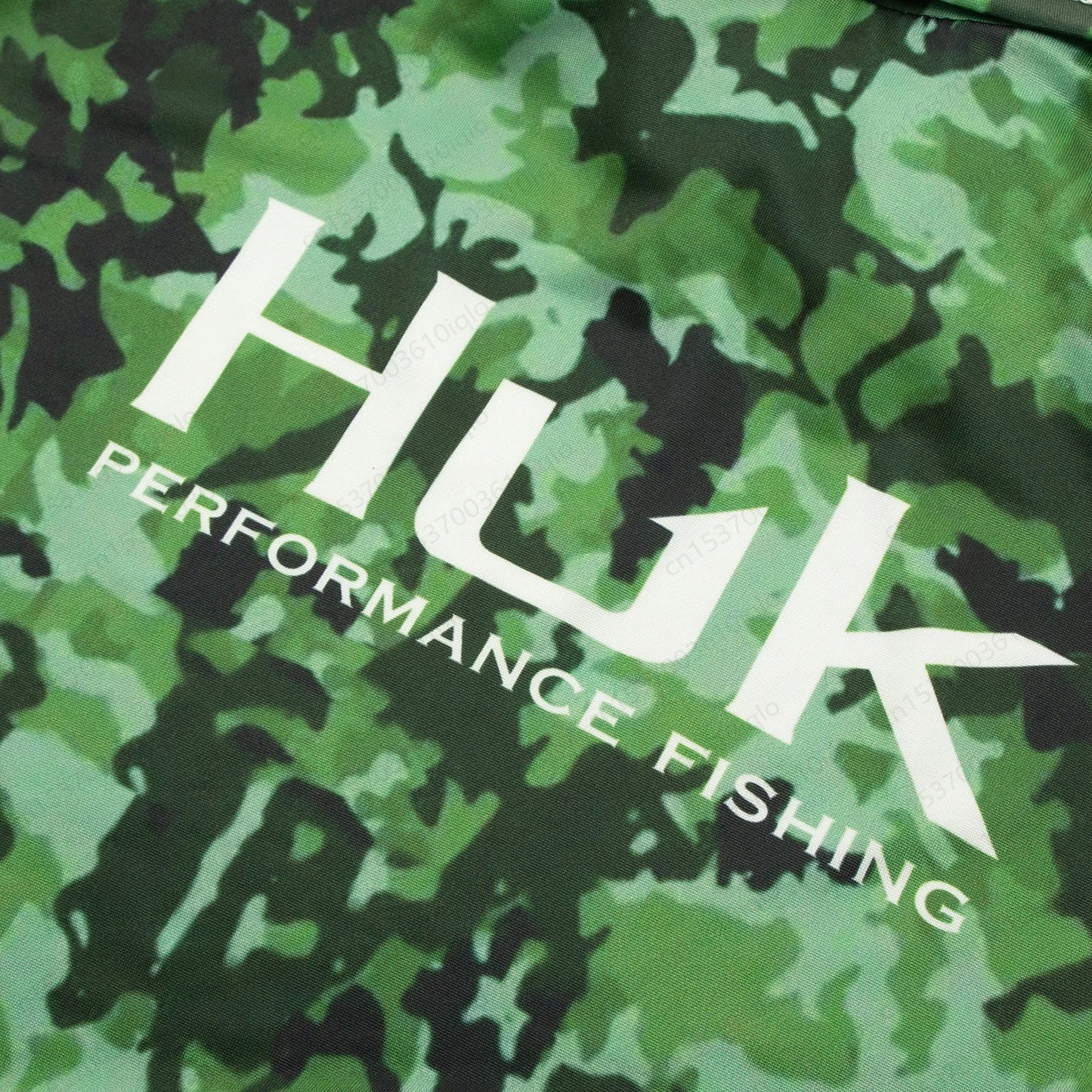 HUK Camouflage Long Sleeve Hooded Fishing Shirt with Mask: UPF 50+ UV Protection for Men