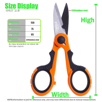 SAMOLLA Multi-Function Fishing Scissors