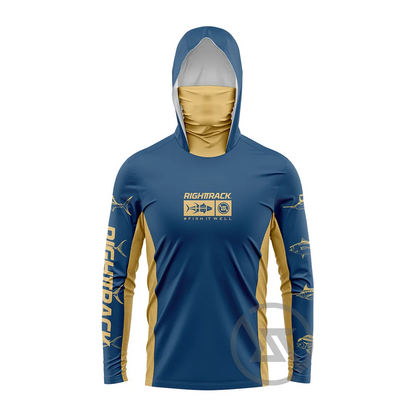 RightTrack Mask Fishing Hoodies: Ultimate Sun Protection for Anglers UPF50+