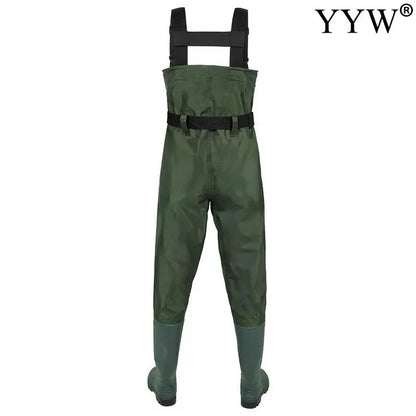 NFH Fishing Chest Waders Pants With Boots Gear Set Unisex