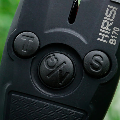 HIRISI B170 Carp Fishing Bite Alarm: Adjustable Volume, Tone, and Sensitivity LED Indicator