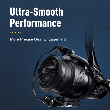 Kingdom Tegmen 5.2:1 6.2:1 143g Spinning Fishing Reels High Speed Gear Ratio Light Carbon Fiber Body Drag 10+1 Bearing Quantity Nex Fisher Hub