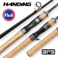 HANDING Magic L Micro BFS Fishing Rod 78g Carbon Bait Caster Lure Weight 1-8g FUJI® O+A Guide Rings UL/L