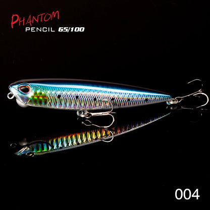 Hunthouse REALIS Pencil Floating Stickbait: Topwater Lure with Unique Knocking Sound