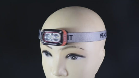 LINNHUE LED Headlamp: Rechargeable, Motion Sensor, and 45° Adjustable Work Light